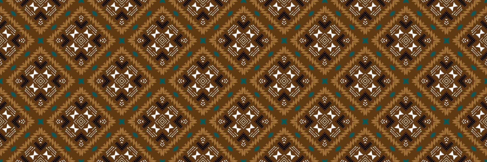 Batik Textile ikat background seamless pattern digital vector design for Print saree Kurti Borneo Fabric border brush symbols swatches party wear