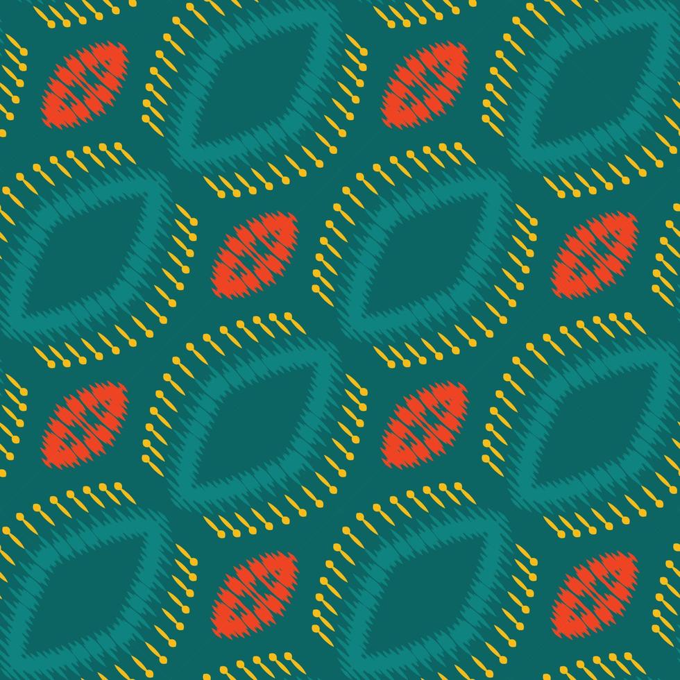 Batik Textile Motif ikat diamond seamless pattern digital vector design for Print saree Kurti Borneo Fabric border brush symbols swatches stylish