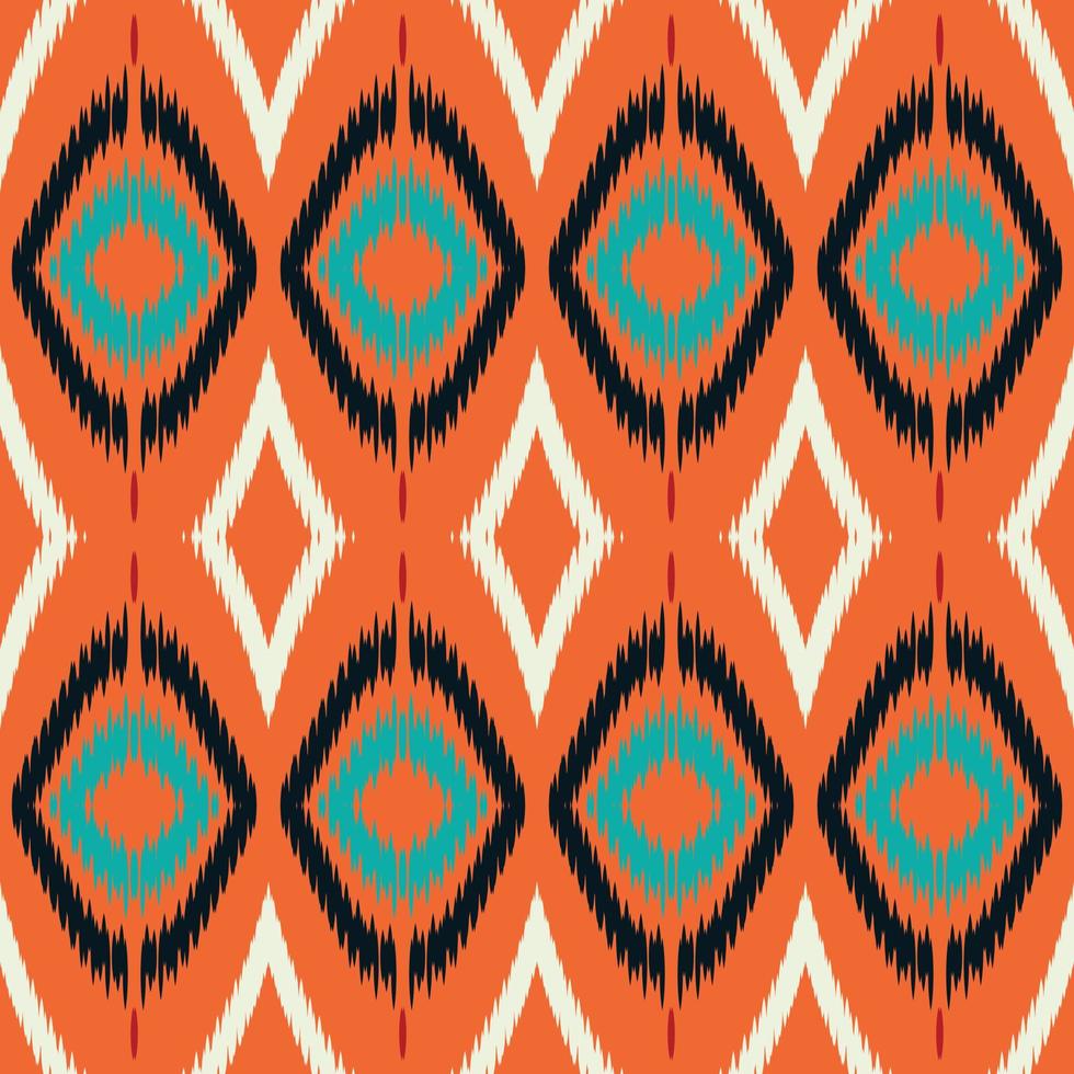 motivo filipino ikat patrón sin costuras diseño de vector digital para imprimir saree kurti borneo borde de tela símbolos de pincel muestras elegantes