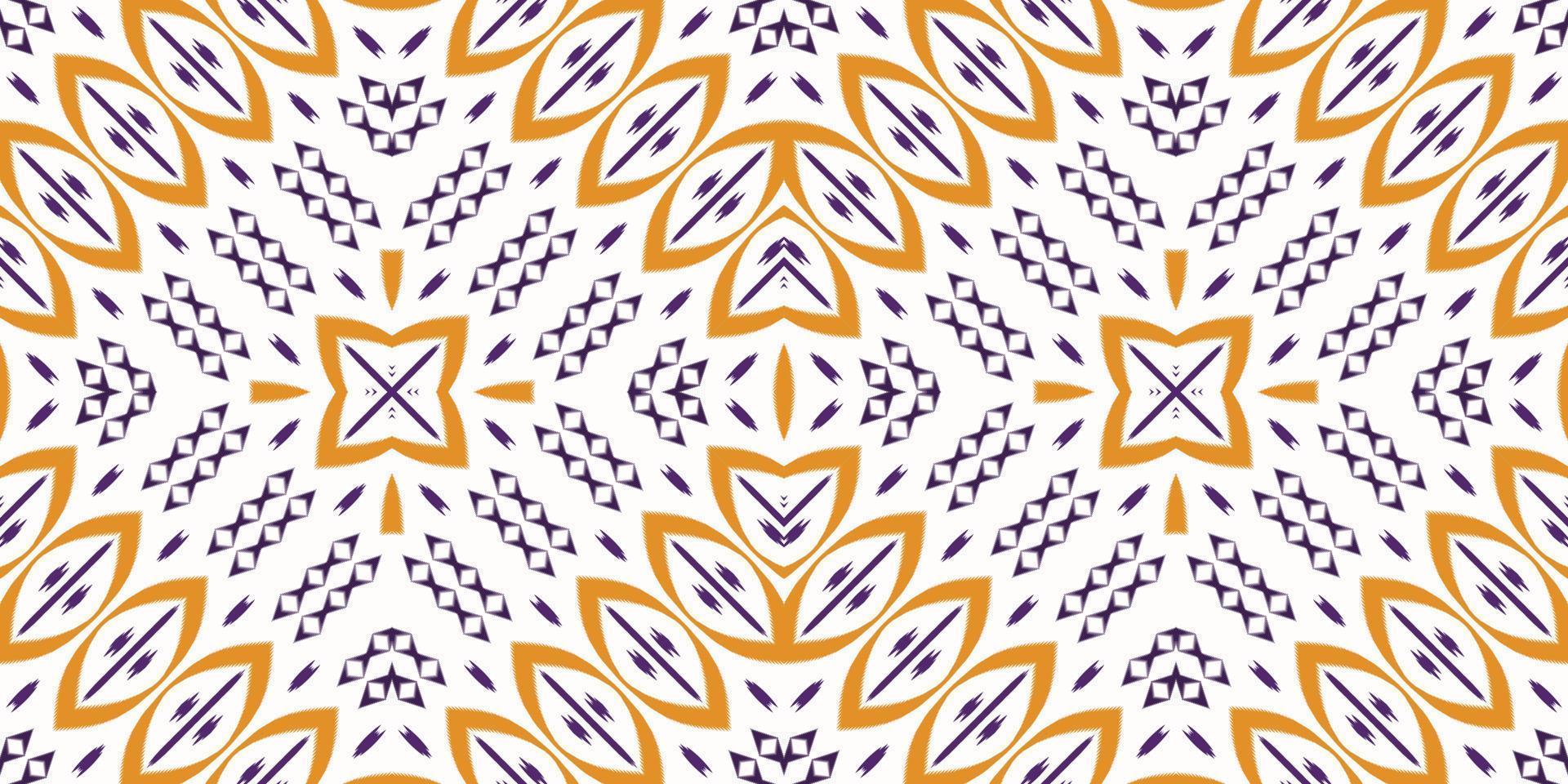 motivo textil batik ikat africano patrón sin costuras diseño de vector digital para imprimir saree kurti borde de tela símbolos de pincel muestras ropa de fiesta