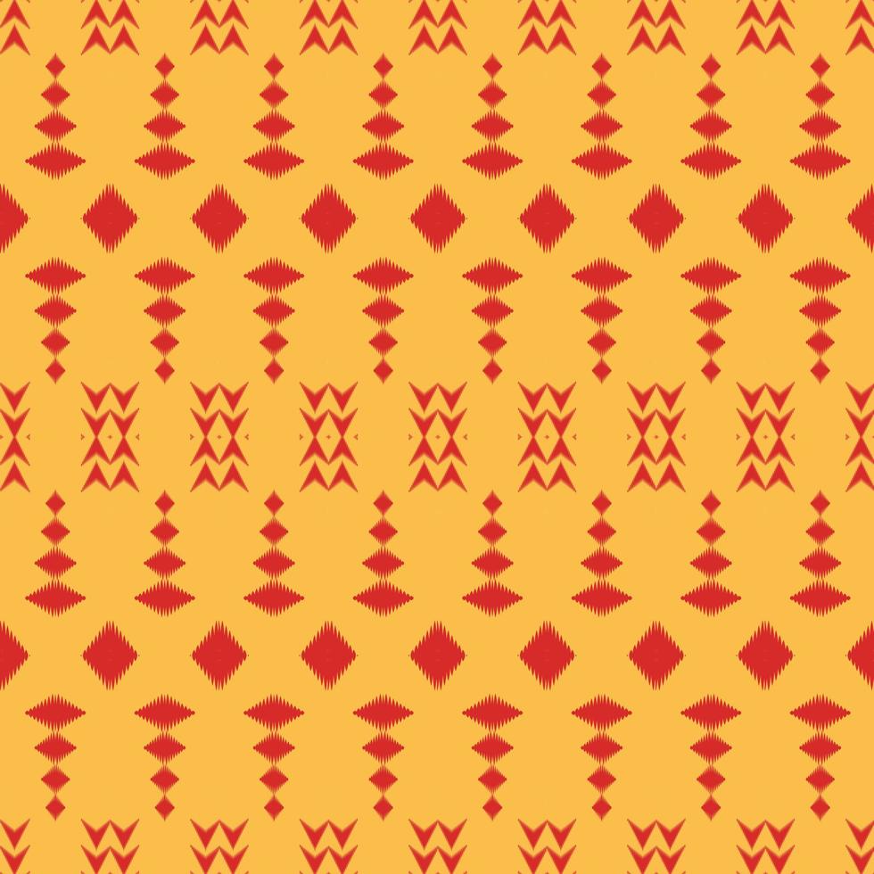 Ikat fabric tribal Africa Seamless Pattern. Ethnic Geometric Ikkat Batik Digital vector textile Design for Prints Fabric saree Mughal brush symbol Swaths texture Kurti Kurtis Kurtas