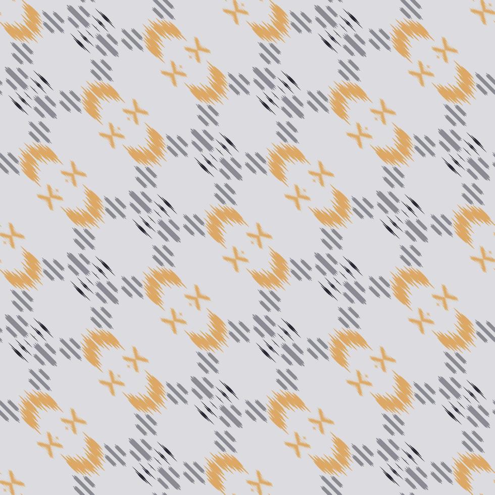 Batik Textile Motif ikat background seamless pattern digital vector design for Print saree Kurti Borneo Fabric border brush symbols swatches cotton