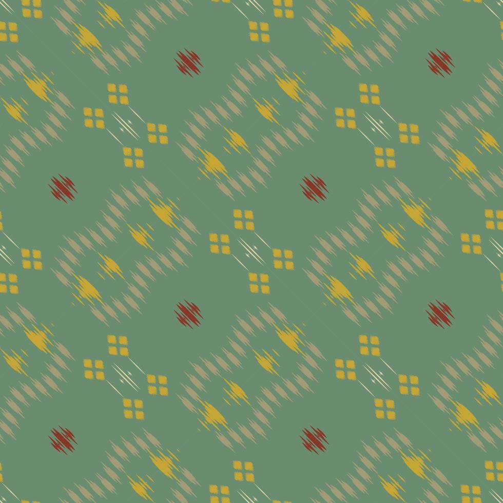 Batik Textile ikat triangle seamless pattern digital vector design for Print saree Kurti Borneo Fabric border brush symbols swatches designer