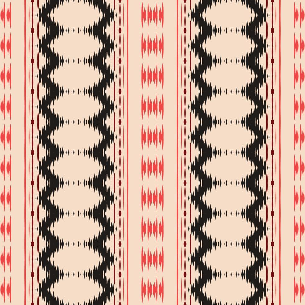 Ikkat or ikat print batik textile seamless pattern digital vector design for Print saree Kurti Borneo Fabric border brush symbols swatches stylish