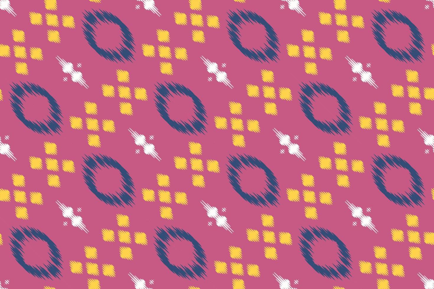 Ikat triangle batik textile seamless pattern digital vector design for Print saree Kurti Borneo Fabric border brush symbols swatches stylish