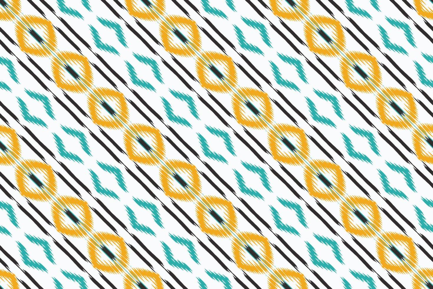 Batik Textile ikat background seamless pattern digital vector design for Print saree Kurti Borneo Fabric border brush symbols swatches designer