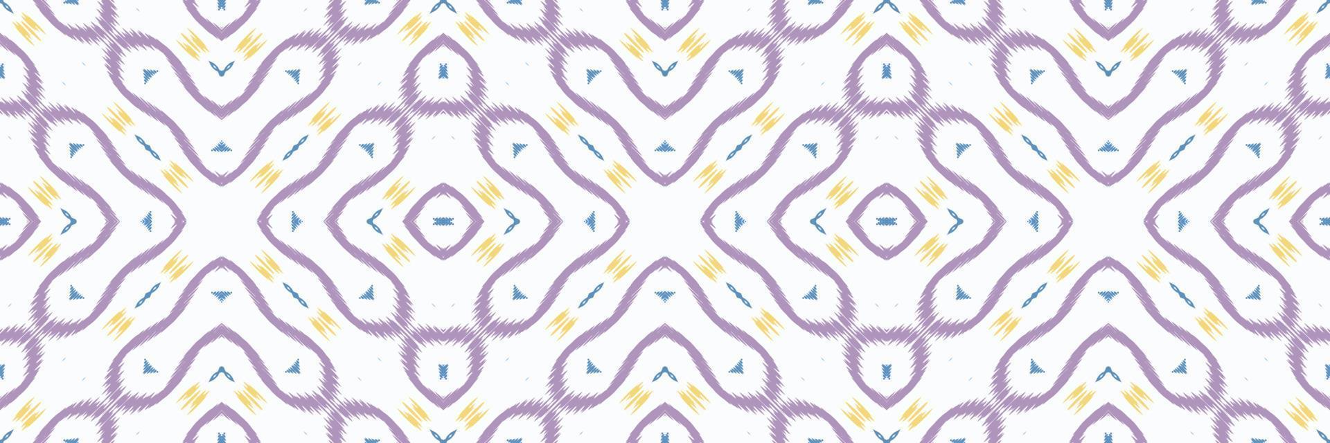 Batik Textile Motif ikat stripe seamless pattern digital vector design for Print saree Kurti Borneo Fabric border brush symbols swatches designer