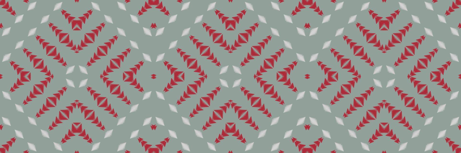Batik Textile ikat fabric seamless pattern digital vector design for Print saree Kurti Borneo Fabric border brush symbols swatches cotton