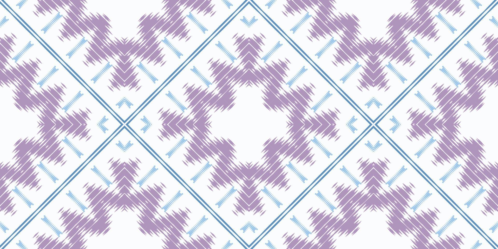motivo ikat rayas batik textil patrón sin costuras diseño vectorial digital para imprimir sari kurti borde de tela símbolos de pincel muestras elegantes vector
