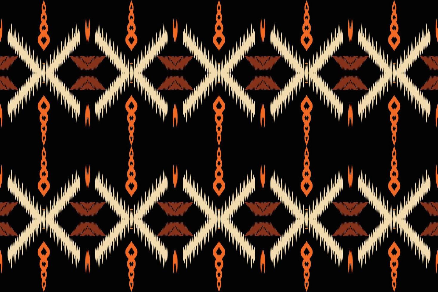 ikat fabric tribal African Borneo Scandinavian Batik bohemian texture digital vector design for Print saree kurti Fabric brush symbols swatches