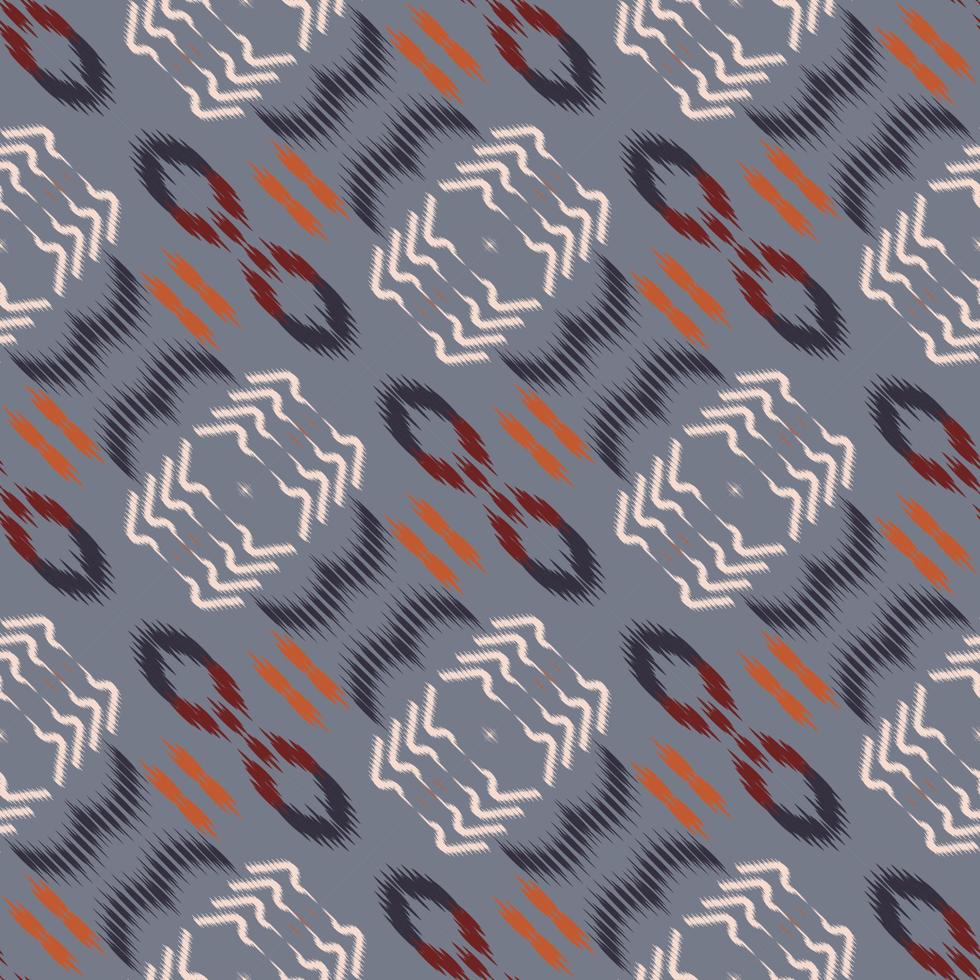Batik Textile ikat Aztec seamless pattern digital vector design for Print saree Kurti Borneo Fabric border brush symbols swatches designer