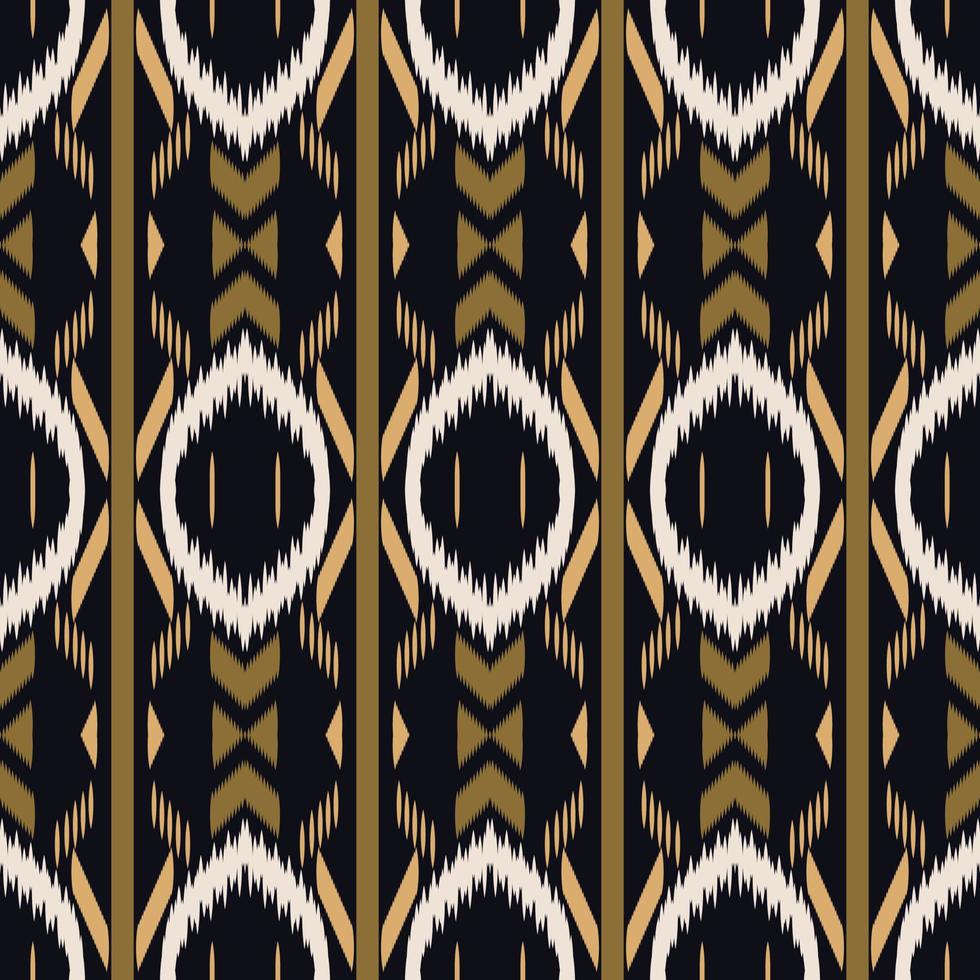 Ikat seamless pattern tribal abstract Seamless Pattern. Ethnic Geometric Ikkat Batik Digital vector textile Design for Prints Fabric saree Mughal brush symbol Swaths texture Kurti Kurtis Kurtas