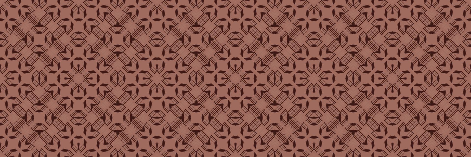 Batik Textile Ikkat or ikat triangle seamless pattern digital vector design for Print saree Kurti Borneo Fabric border brush symbols swatches cotton