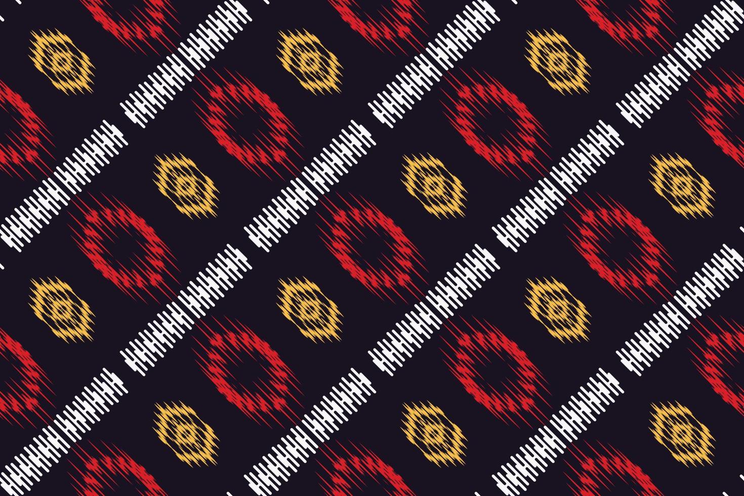 Ikat chevron batik textile seamless pattern digital vector design for Print saree Kurti Borneo Fabric border brush symbols swatches designer