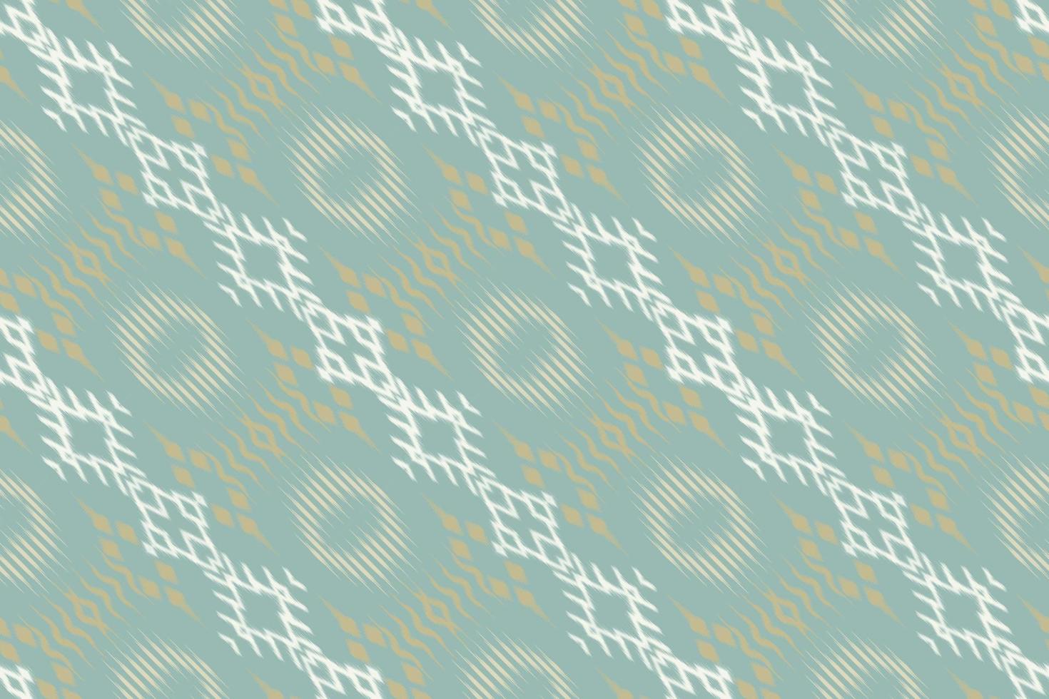 Batik Textile Ikkat or ikat triangle seamless pattern digital vector design for Print saree Kurti Borneo Fabric border brush symbols swatches designer
