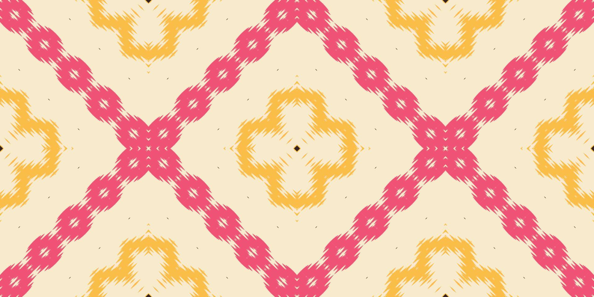 Motif ikat chevron batik textile seamless pattern digital vector design for Print saree Kurti Borneo Fabric border brush symbols swatches designer