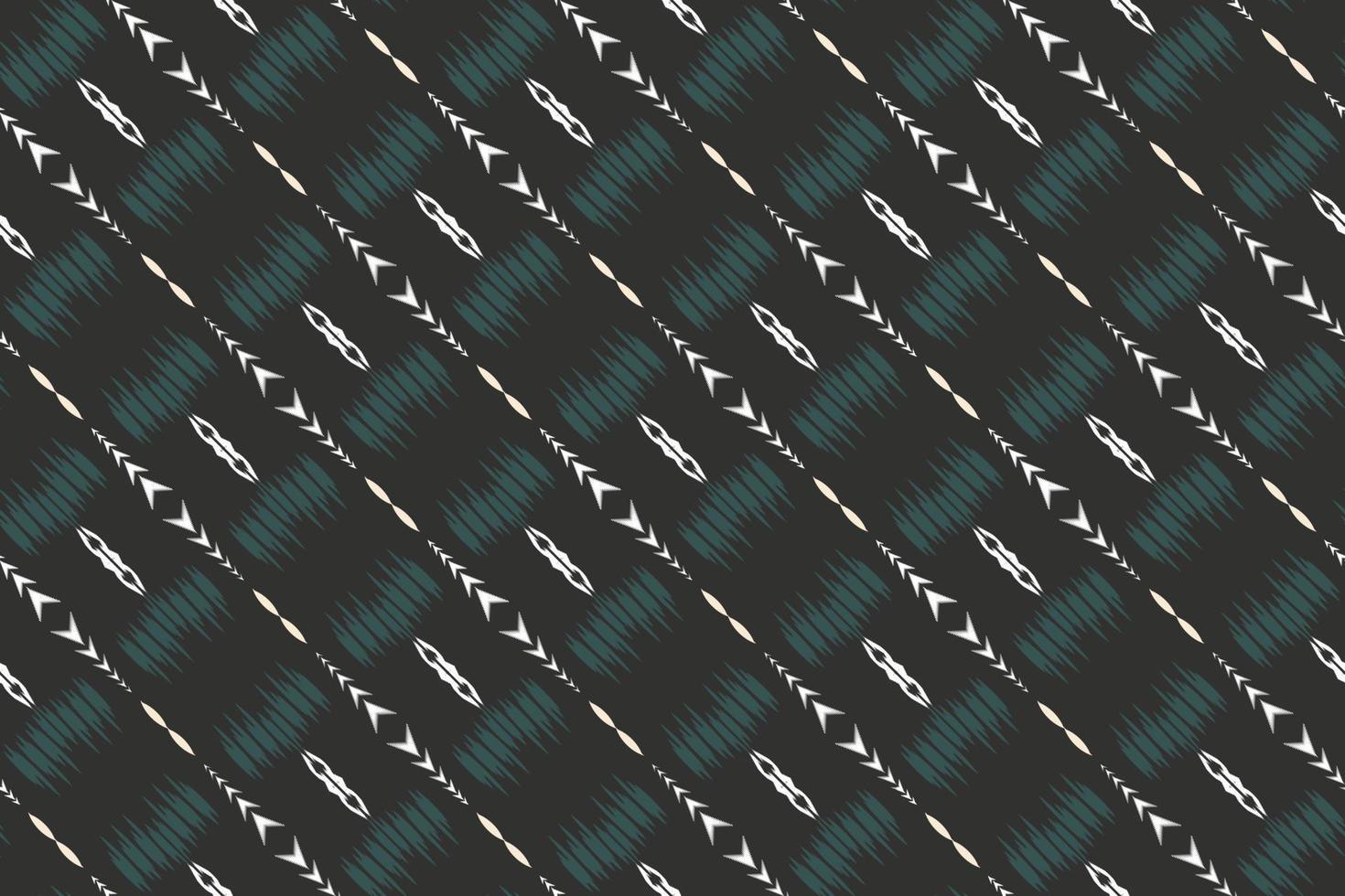 Ethnic ikat background batik textile seamless pattern digital vector design for Print saree Kurti Borneo Fabric border brush symbols swatches stylish