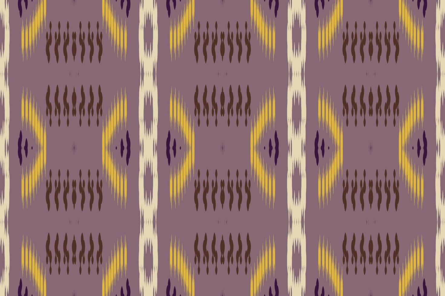 Ikat diamond tribal color Seamless Pattern. Ethnic Geometric Ikkat Batik Digital vector textile Design for Prints Fabric saree Mughal brush symbol Swaths texture Kurti Kurtis Kurtas