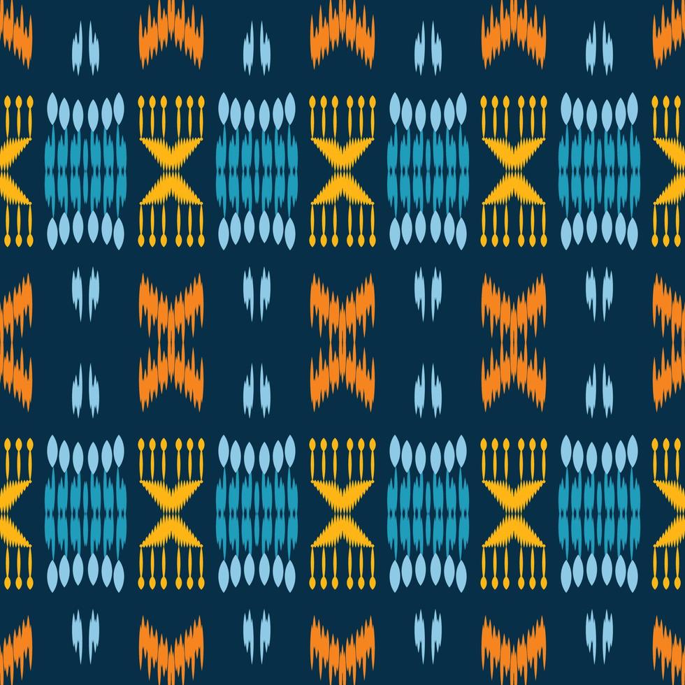 Ikat vector tribal backgrounds Seamless Pattern. Ethnic Geometric Ikkat Batik Digital vector textile Design for Prints Fabric saree Mughal brush symbol Swaths texture Kurti Kurtis Kurtas