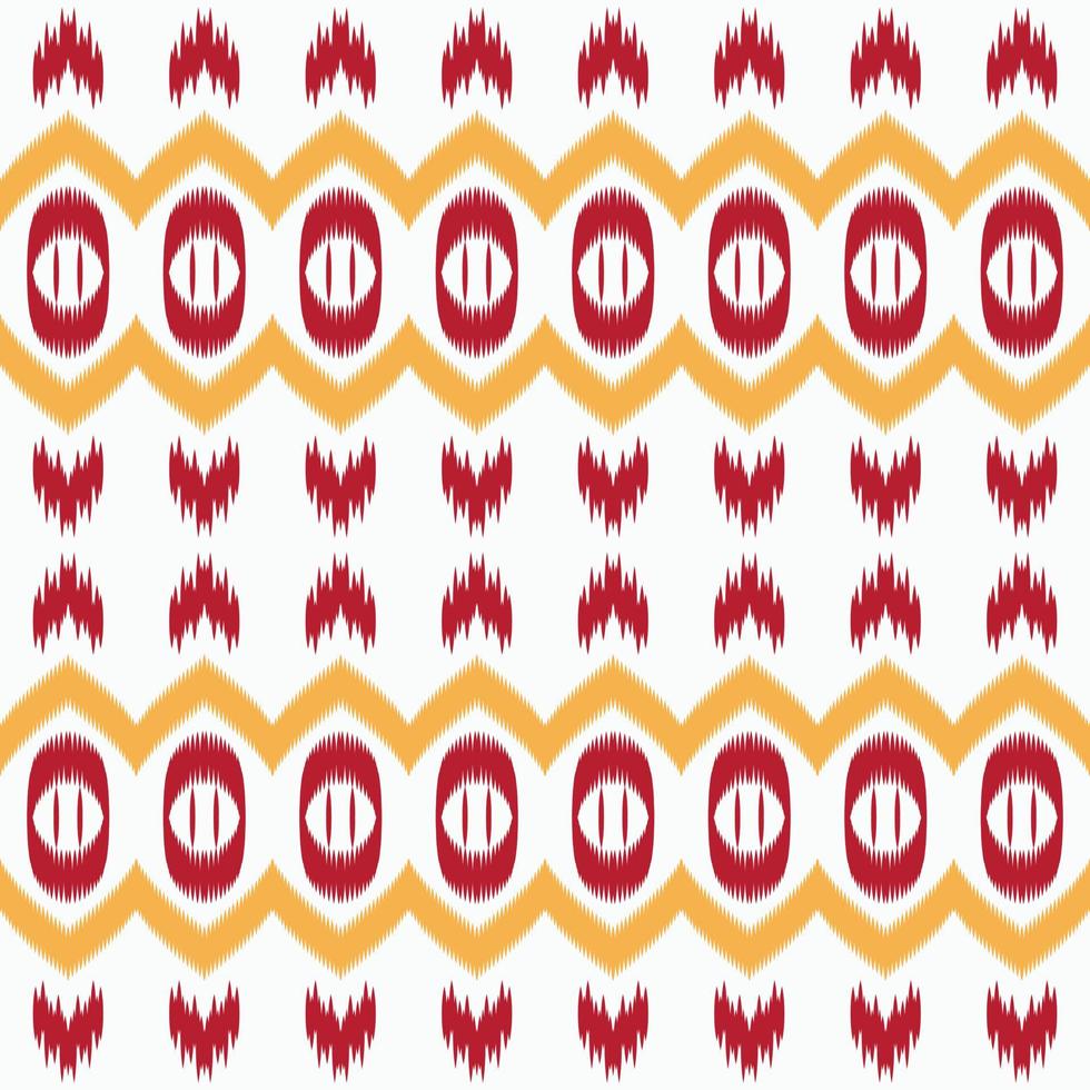 Motif ikat damask seamless pattern digital vector design for Print saree Kurti Borneo Fabric border brush symbols swatches designer