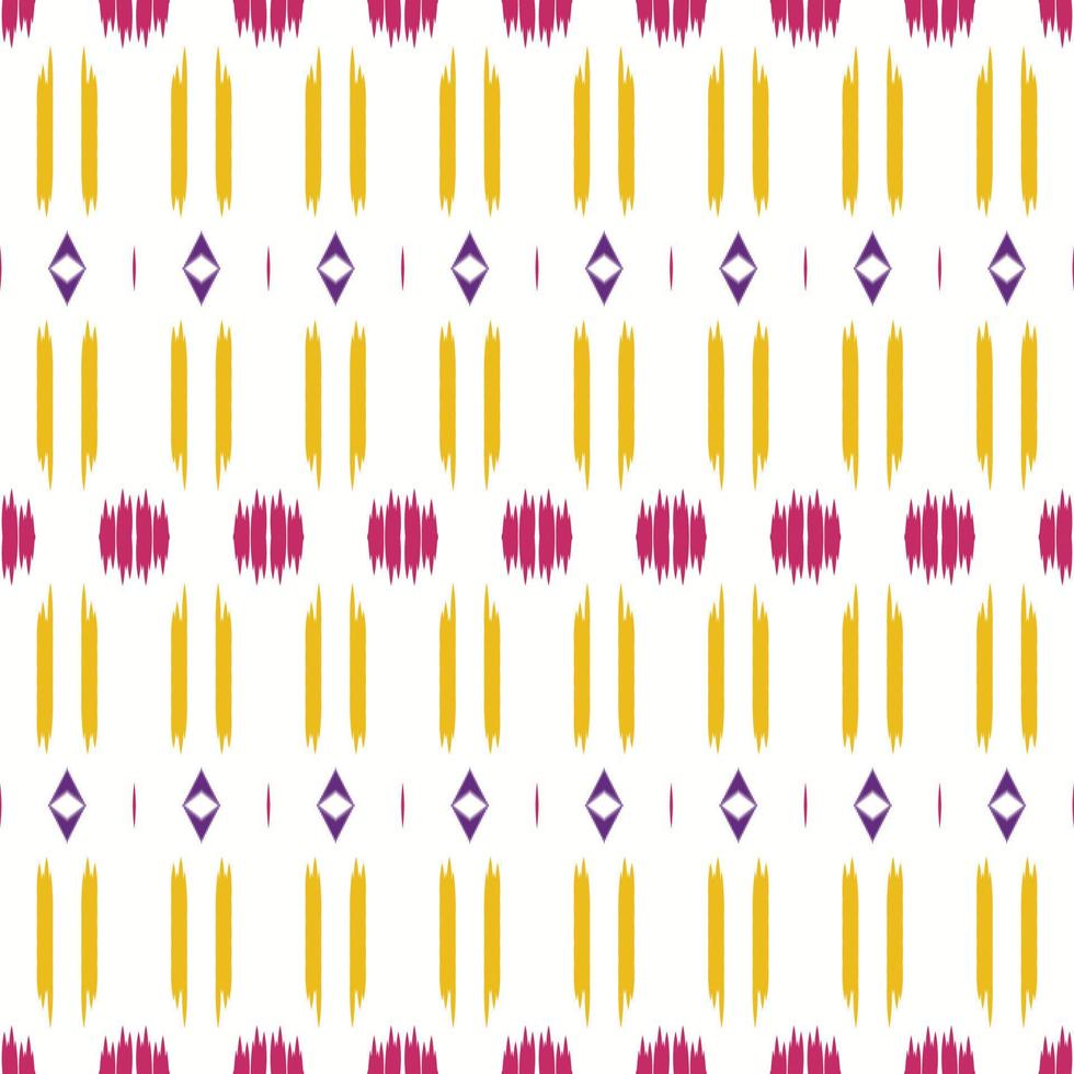 Motif ikat triangle seamless pattern digital vector design for Print saree Kurti Borneo Fabric border brush symbols swatches designer