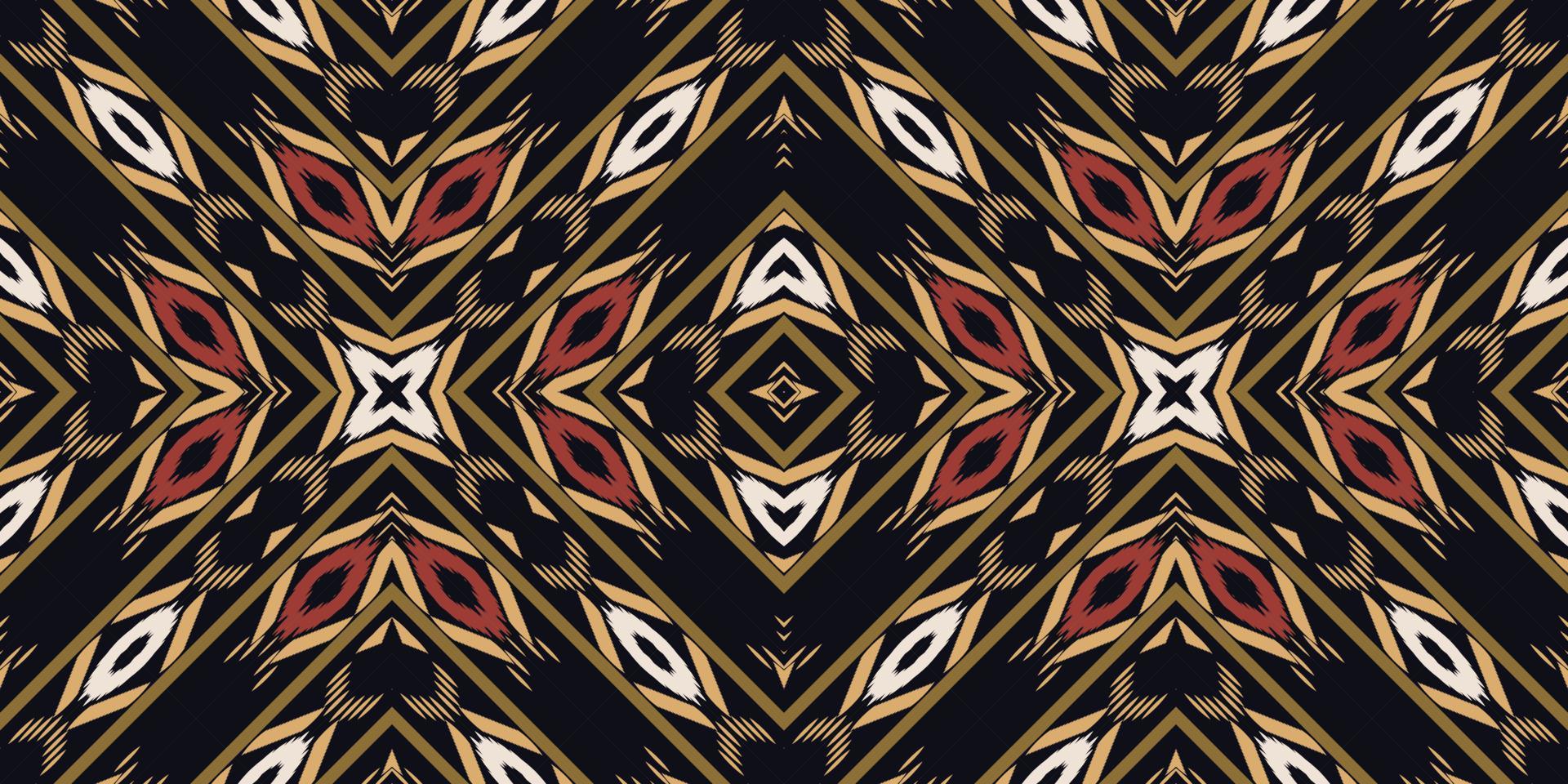 Ikat designs tribal background Seamless Pattern. Ethnic Geometric Batik Ikkat Digital vector textile Design for Prints Fabric saree Mughal brush symbol Swaths texture Kurti Kurtis Kurtas
