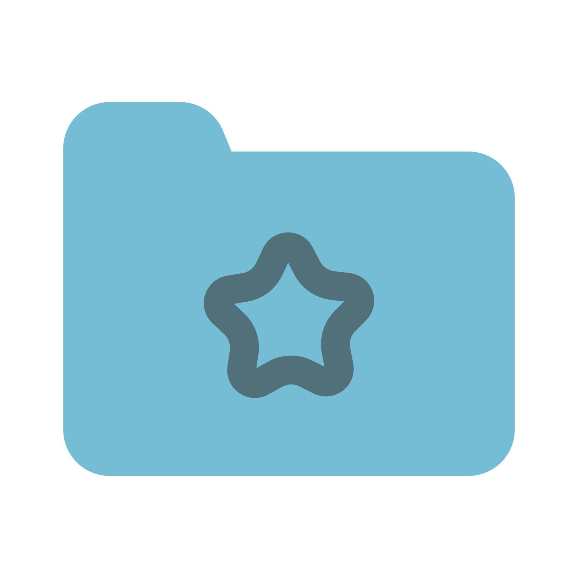 Folder Icon Solid Two Color 15623300 Vector Art at Vecteezy