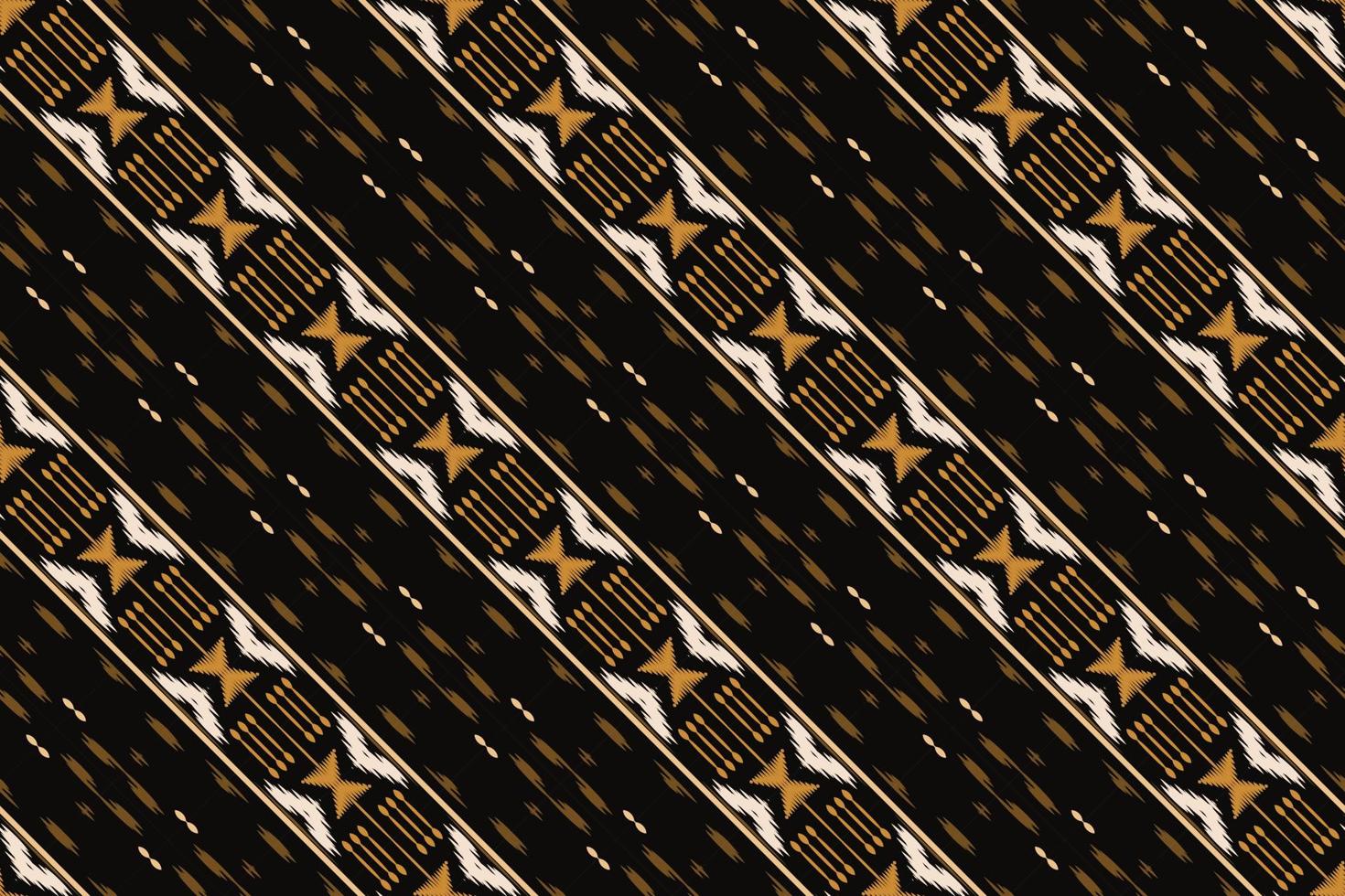 motivo textil batik ikat flor patrón sin costuras diseño vectorial digital para imprimir saree kurti borneo borde de tela símbolos de pincel muestras de algodón vector