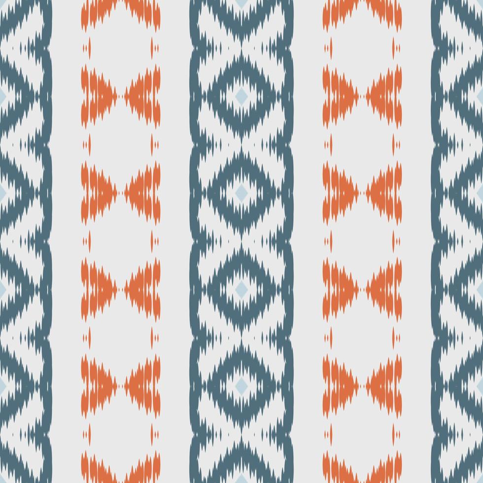 Motif ikat texture batik textile seamless pattern digital vector design for Print saree Kurti Borneo Fabric border brush symbols swatches designer