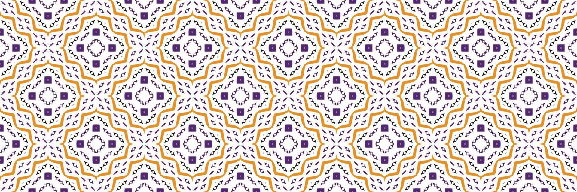 étnico ikat textura batik textil patrón sin costuras diseño vectorial digital para imprimir saree kurti borde de tela símbolos de pincel muestras ropa de fiesta vector