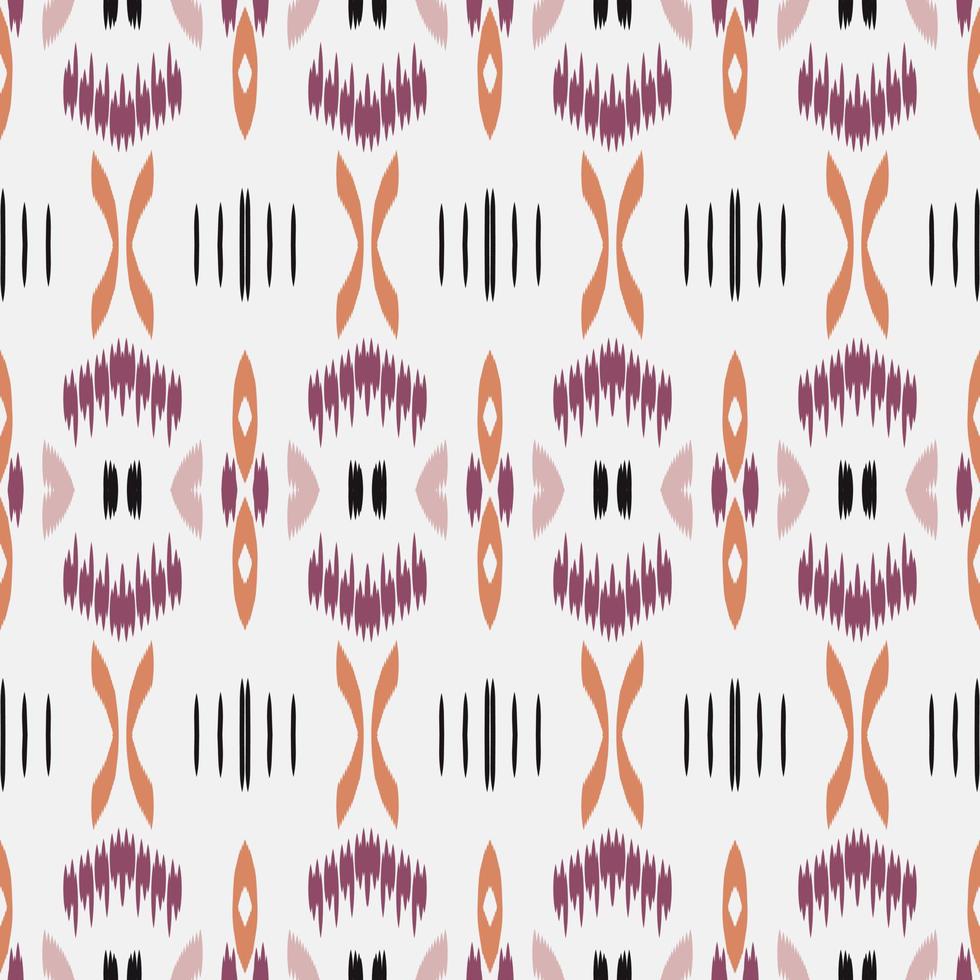 Motif ikat damask seamless pattern digital vector design for Print saree Kurti Borneo Fabric border brush symbols swatches party wear