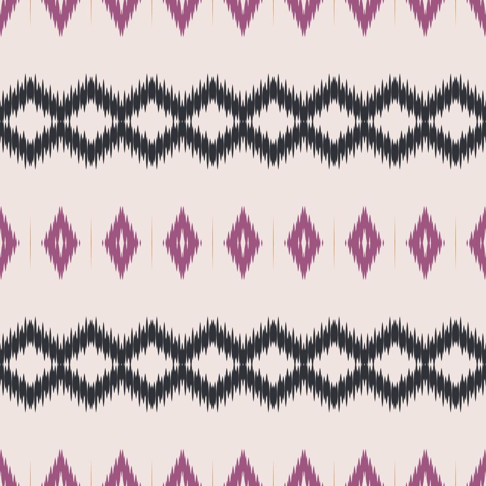 Motif ikat print seamless pattern digital vector design for Print saree Kurti Borneo Fabric border brush symbols swatches stylish