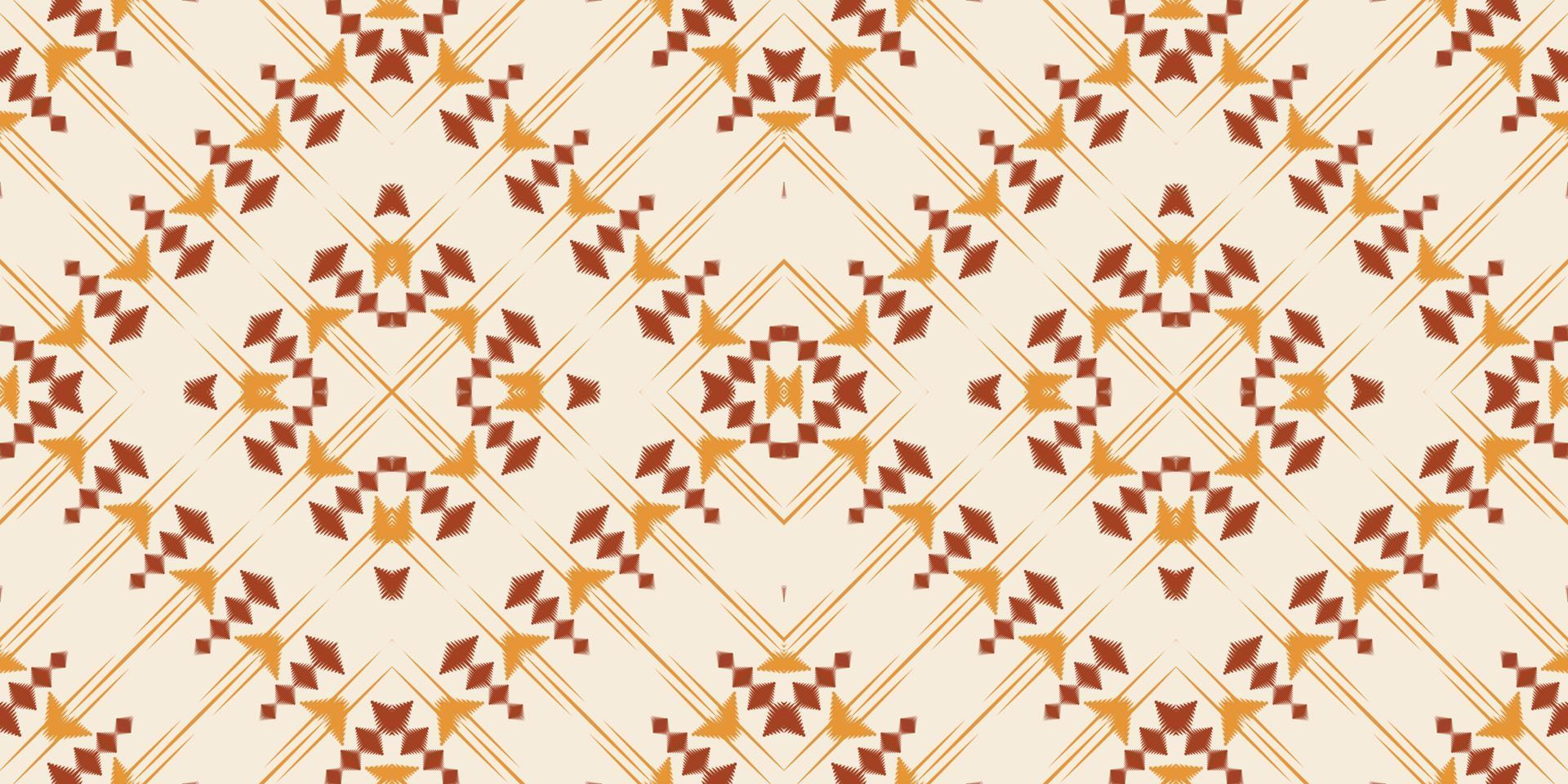 batik motivo textil ikat imprimir patrón sin costuras diseño vectorial digital para imprimir saree kurti borneo borde de tela símbolos de pincel muestras de algodón vector