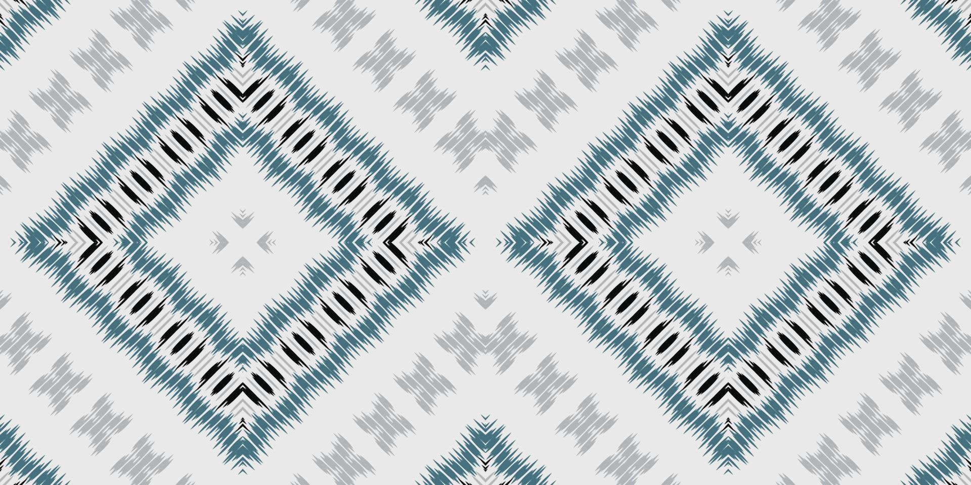 Batik Textile ikat stripes seamless pattern digital vector design for Print saree Kurti Borneo Fabric border brush symbols swatches designer