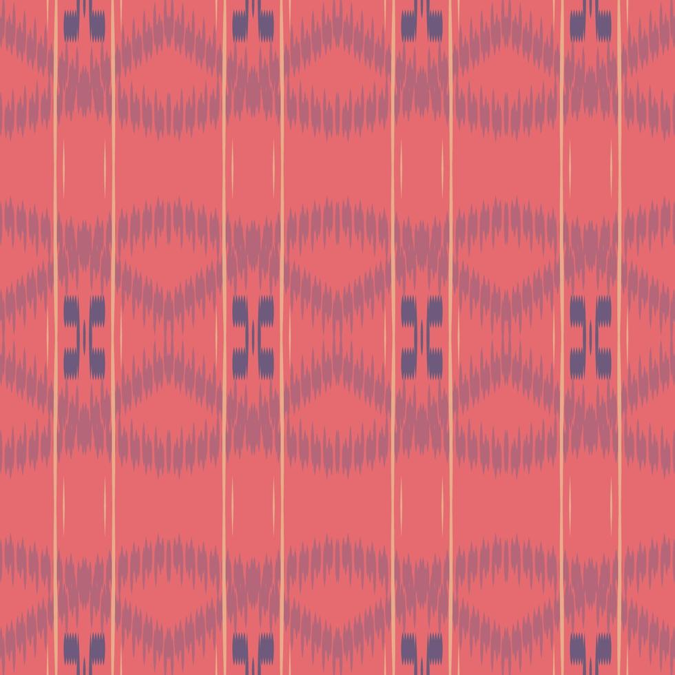 Motif ikat triangle seamless pattern digital vector design for Print saree Kurti Borneo Fabric border brush symbols swatches stylish