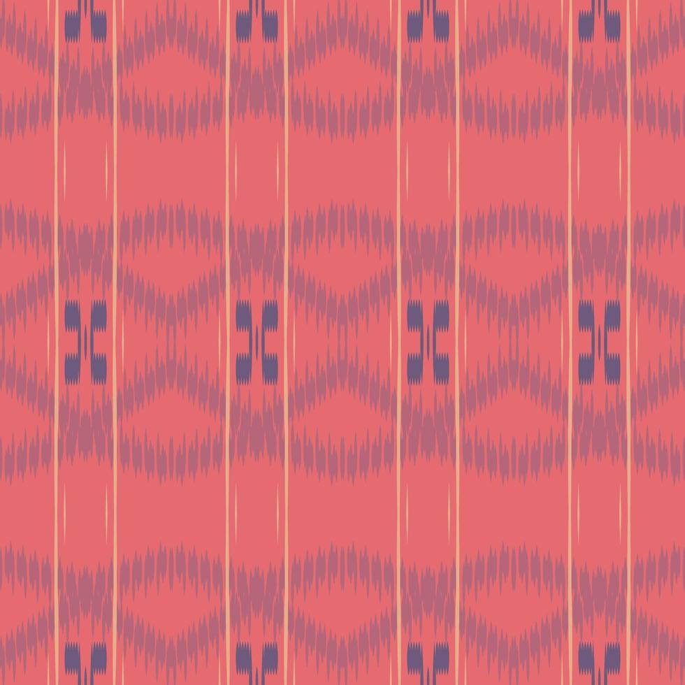 Motif ikat triangle seamless pattern digital vector design for Print saree Kurti Borneo Fabric border brush symbols swatches stylish