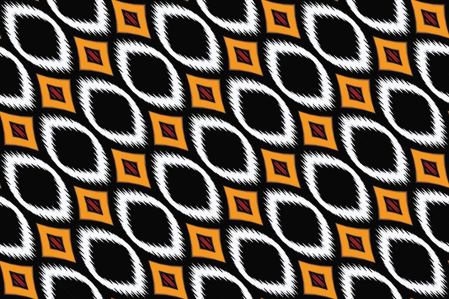 Ikkat or ikat prints batik textile seamless pattern digital vector design for Print saree Kurti Borneo Fabric border brush symbols swatches party wear