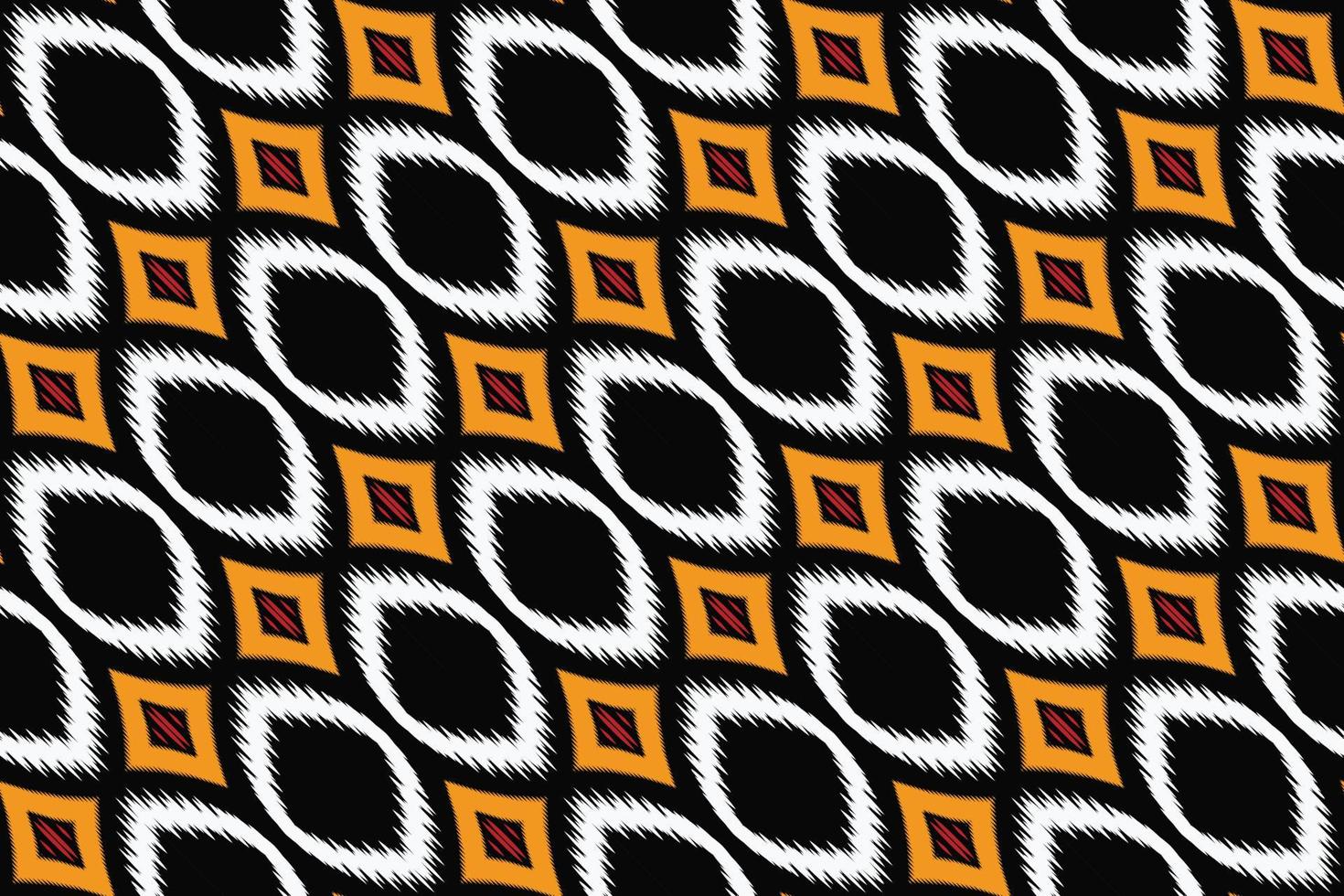 Ikkat or ikat prints batik textile seamless pattern digital vector design for Print saree Kurti Borneo Fabric border brush symbols swatches party wear