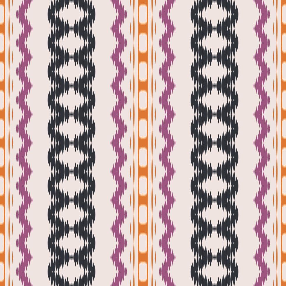 ikkat o ikat vector batik textil patrón sin costuras diseño de vector digital para imprimir saree kurti borneo borde de tela símbolos de pincel muestras ropa de fiesta