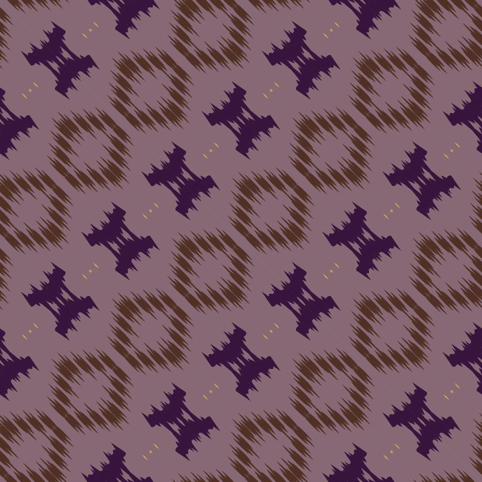 Batik Textile Ikkat or ikat Aztec seamless pattern digital vector design for Print saree Kurti Borneo Fabric border brush symbols swatches designer