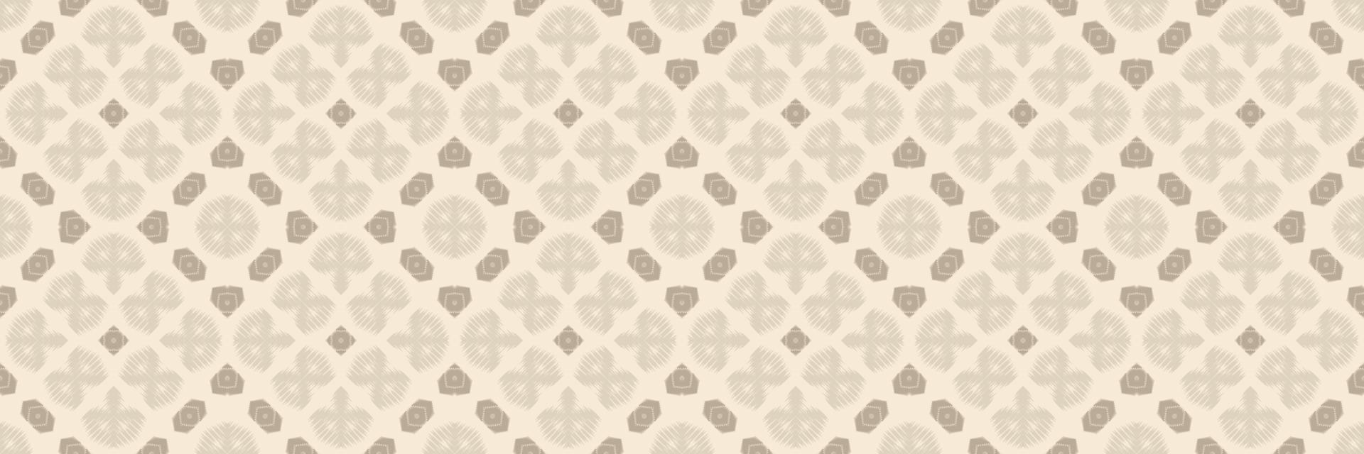 Batik Textile Ethnic ikat fabric seamless pattern digital vector design for Print saree Kurti Borneo Fabric border brush symbols swatches party wear