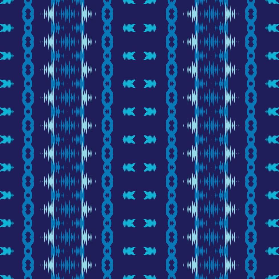 Ethnic ikat design batik textile seamless pattern digital vector design for Print saree Kurti Borneo Fabric border brush symbols swatches cotton