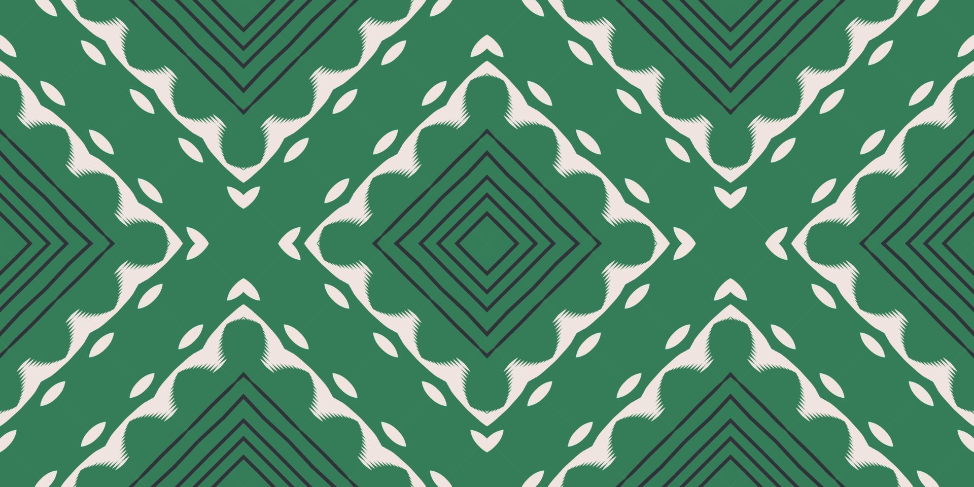 motivo ikat flores batik textil patrón sin costuras diseño vectorial digital para imprimir sari kurti borde de tela símbolos de pincel muestras de algodón vector