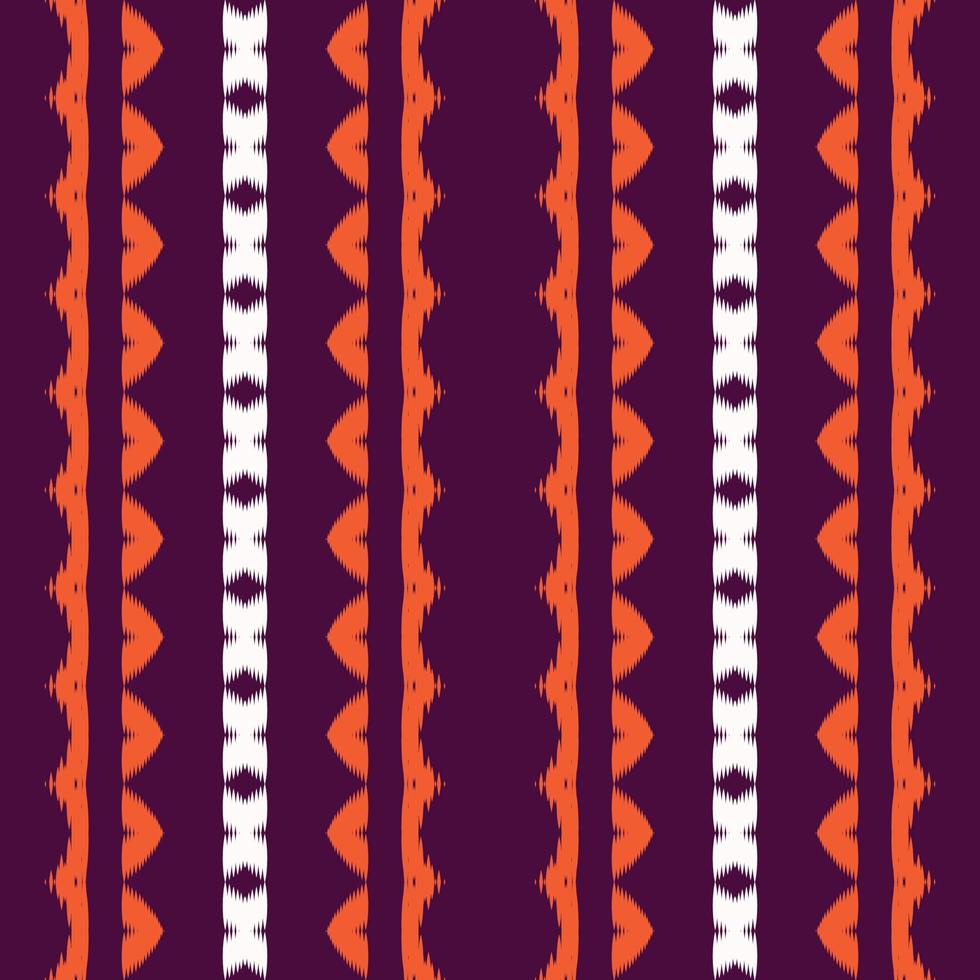 diseño ikkat o ikat batik textil patrón sin costuras diseño vectorial digital para imprimir saree kurti borneo borde de tela símbolos de pincel muestras ropa de fiesta vector