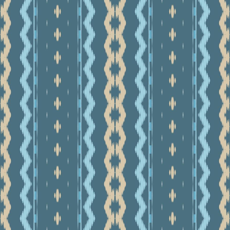 Ikkat or ikat stripes batik textile seamless pattern digital vector design for Print saree Kurti Borneo Fabric border brush symbols swatches designer