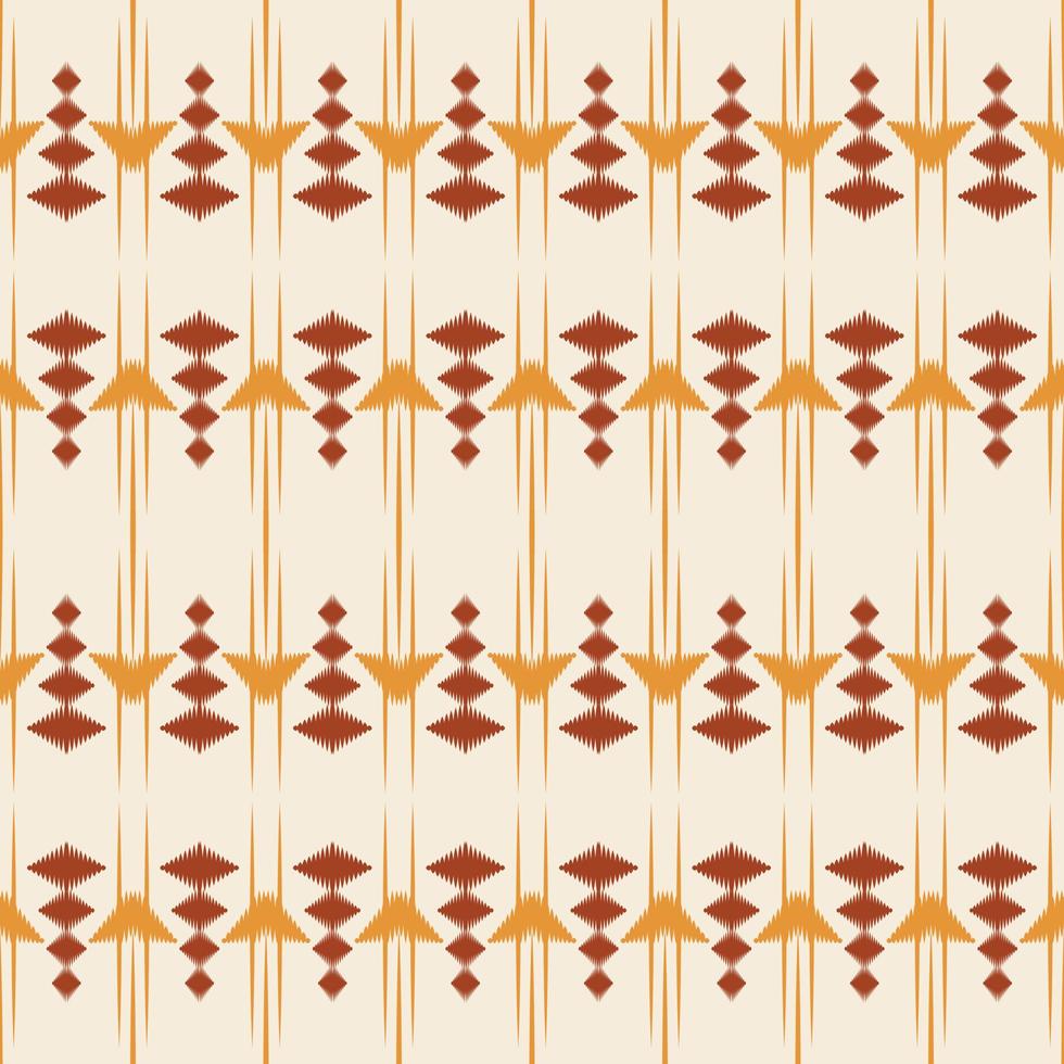Motif ikat vector seamless pattern digital vector design for Print saree Kurti Borneo Fabric border brush symbols swatches designer