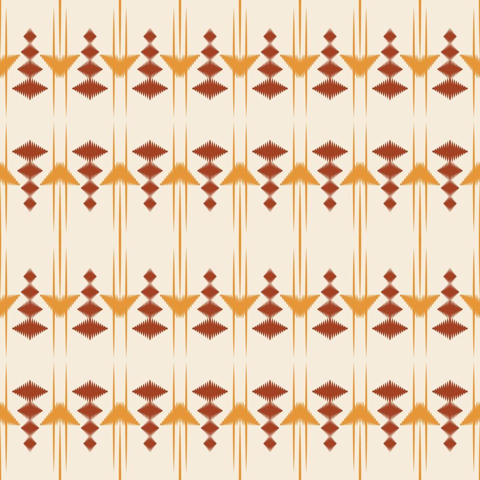 Motif ikat vector seamless pattern digital vector design for Print saree Kurti Borneo Fabric border brush symbols swatches designer