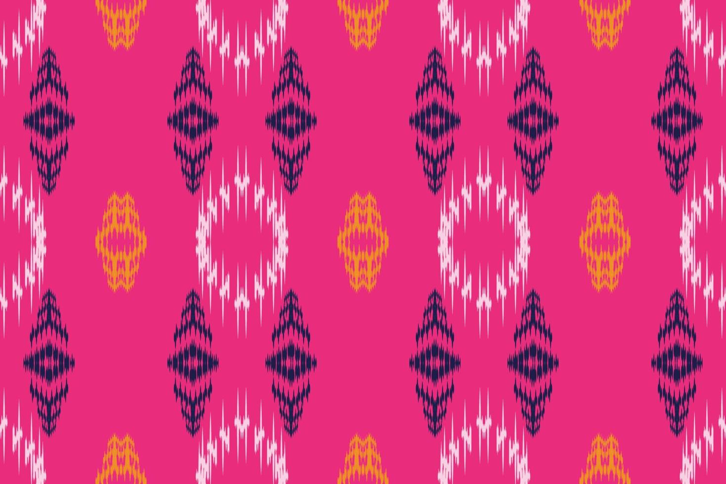 Ikat diamond tribal abstract Seamless Pattern. Ethnic Geometric Batik Ikkat Digital vector textile Design for Prints Fabric saree Mughal brush symbol Swaths texture Kurti Kurtis Kurtas
