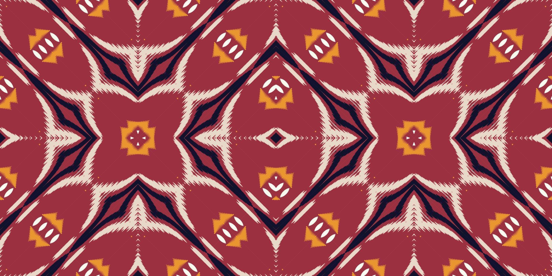 Ikat floral tribal backgrounds Seamless Pattern. Ethnic Geometric Ikkat Batik Digital vector textile Design for Prints Fabric saree Mughal brush symbol Swaths texture Kurti Kurtis Kurtas