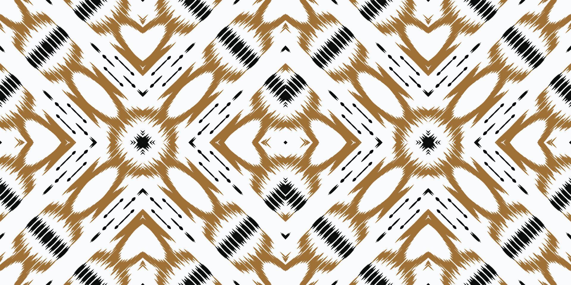 Ikat diamond tribal color Seamless Pattern. Ethnic Geometric Ikkat Batik Digital vector textile Design for Prints Fabric saree Mughal brush symbol Swaths texture Kurti Kurtis Kurtas
